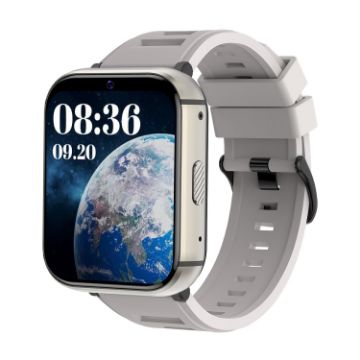 Q668 1.99" 4G Smart Watch Android 9.0, 2GB+16GB, Silver - 1
