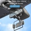 Yesido C196 Phone Holder for Car Rearview Mirror (Black) - 2
