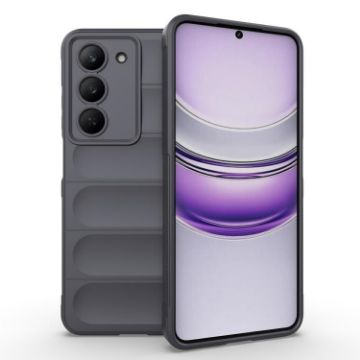 Realme V60 Pro/14x 5G Magic Shield TPU Phone Case (Dark Grey) - 1