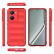 Realme P3 Ultra 5G TPU + Flannel Phone Case (Red) - India Magic Shield - 3