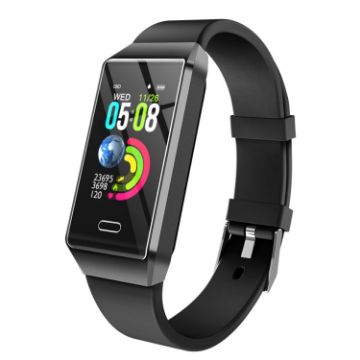 X9 Smart Bracelet: 1.14" Screen, IP67 Waterproof, Health Monitor, Black - 1