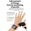 W5 1.54" Dual Camera Smart Watch, SIM/GPS, 3GB+32GB, Black Blue - 5