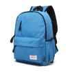 Universal Canvas Laptop Backpack, Small, Fits 13.3" Laptops, Baby Blue - 2