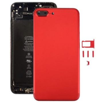 iPhone 7 Plus 6-in-1 Red Housing: Back Cover, Lens, Buttons & More - 1
