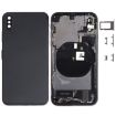 iPhone XS Battery Back Cover Assembly with Side Keys & More (Black) - 1
