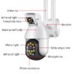 QX41 1080P Dual Lens Wifi Camera, IP66, Full Color, Smart Alarm - 3