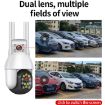 QX41 1080P Dual Lens Wifi Camera, IP66, Full Color, Smart Alarm - 4