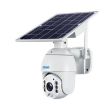 ESCAM QF480 1080P Solar 4G Camera, IP66, Night Vision, Two-Way Audio - 1
