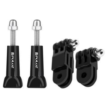 PULUZ 3-Way Pivot Arm & Clamp Mount for GoPro, Insta360, DJI Cameras - 1