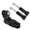 PULUZ 3-Way Pivot Arm & Clamp Mount for GoPro, Insta360, DJI Cameras - 2