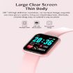 D20 Smart Watch 1.3" IPS, IP67 Waterproof, Heart Rate Monitor Pink - 3