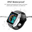 D20 Smart Watch 1.3" IPS, IP67 Waterproof, Heart Rate Monitor Pink - 5