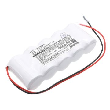 Otis ECU 2 2000 Battery (p/n FFA718B1 FFA718B1-W) Emergency Supply - 1