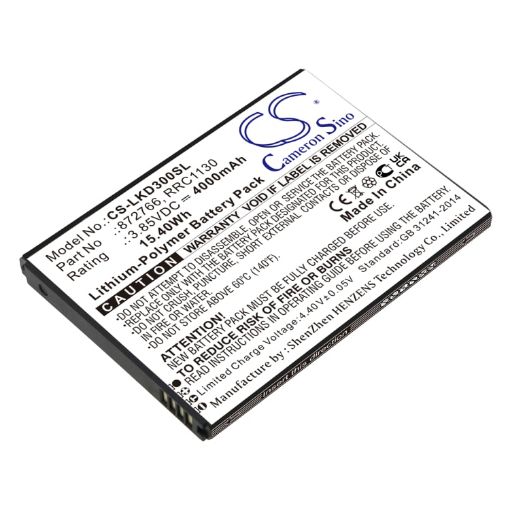 Battery for Lowenstein Sonata Sleep Diagnostic System RRC1130 - 1