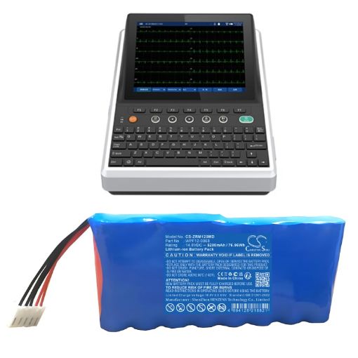 Battery for Zoncare IMAC1200/100/120B (p/n WPF12-0068) - 1