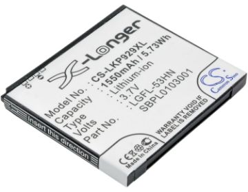 Battery for LG Thrill 4G & Optimus Series (p/n FL-53HN SBPL0103001) - 1