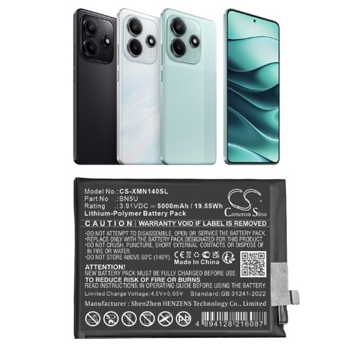 Battery for Poco M7 Pro 5G - Model BN5U - 1
