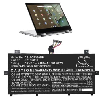 Asus Chromebook Flip CM3200 Battery (p/n 0B200-03800100) - 1