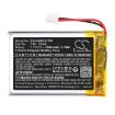 Battery for Albrecht Tectalk Float & Reer 50133 TBP-1004B - 3