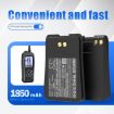 Icom IC-M93D Battery (p/n BP-285) - 7