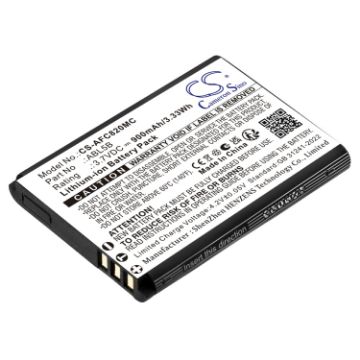Battery for Agfaphoto Realishot DC9200/DC8200 (p/n ABL5B) - 1