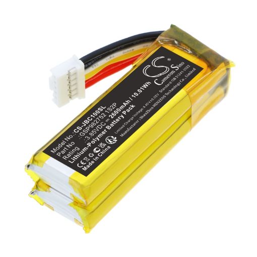 Replacement Battery for JBL Grip (p/n GSP982752 1S2P) - 1
