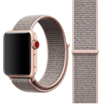 Apple Watch Band 42/41/40/38mm Pink Nylon with Magic Stick - 1