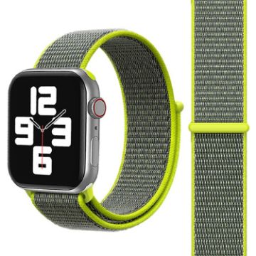 Apple Watch Nylon Band 42/41/40/38mm Green - Simple Fashion Magic Stick - 1