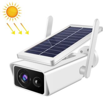 1080P HD Solar WiFi Security Camera with Battery, Motion Detection, Night Vision - 1