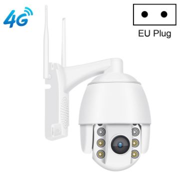 QX2 4G US 1080P HD 360 Panoramic Smart Camera IP66 Waterproof EU Plug - 1