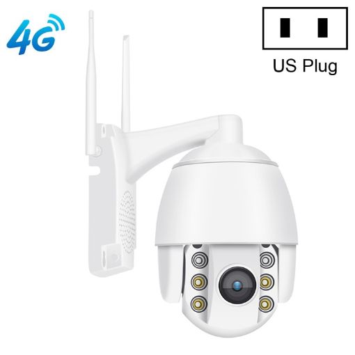 QX2 4G 1080P HD 360 Panoramic Smart Camera, IP66 Waterproof, US Plug - 1