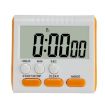 24-Hour Digital Kitchen Timer with LCD & Magnetic Backing - Orange - 1