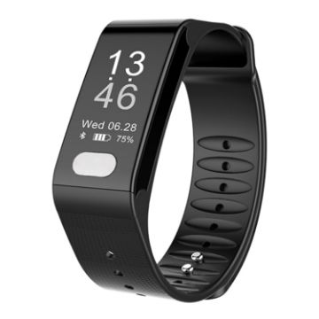 TLW T6 Fitness Tracker: OLED Display, ECG, Heart Rate, Sleep Monitor - 1