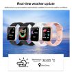 Y68 1.44" Smart Watch - Heart Rate, BP & Oxygen Monitor (Pink) - 5