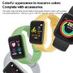 Y68M 1.44" Smart Watch - Heart Rate, BP, Oxygen Monitor (Silver Grey) - 5