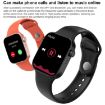 T500+MAX Smart Wristband 1.69" HD Screen, Bluetooth Call, Heart Rate - Blue - 3