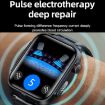 TK11P Smart Watch: 1.83" IPS, IP68, Leather Band, Stress/ECG Monitor (Black) - 4