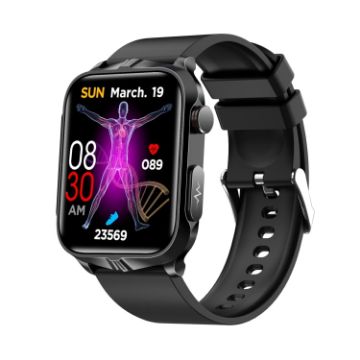 TK11P Smart Watch: 1.83" IPS Screen, IP68 Waterproof, ECG, Stress Monitor - 1