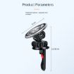 Magnetic Car Phone Holder F83 Air Vent Mount Black - 2