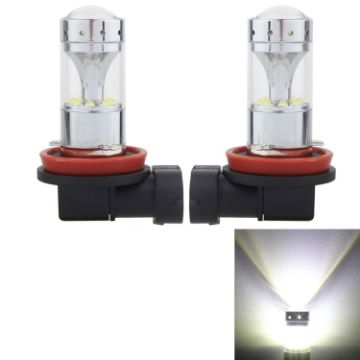 H8/H11 60W 1200LM 6000K Car Fog Lights, 12 XB-D LEDs, DC 12V, 2 PCS - 1