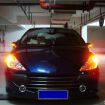 2 PCS 1156/BAU15S 12V 18W 1080LM Car Turn Lights SMD-3014 White - 9