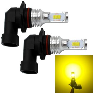 9006 HB4 LED Car Fog Bulbs 72W 1000LM 6000-6500K White Light 2PCS - 1