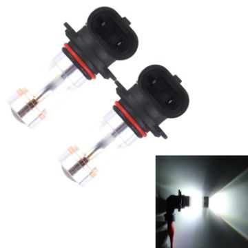 2 PCS 9006 350 LM 6000K 30W White LED Car Fog Light Bulbs DC 12V - 1