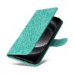 Xiaomi 14 Ultra Green Sunflower Embossed Leather Phone Case - 6