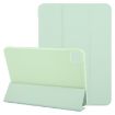iPad Pro 13 2024 GEBEI Green Shockproof Leather Case with 3-Fold Holder - 1