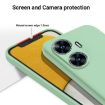 Realme Narzo N55 Green Liquid Silicone Dropproof Phone Case - 3