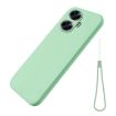 Realme Narzo N55 Green Liquid Silicone Dropproof Phone Case - 6