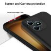 Realme Note 50 Black Liquid Silicone Dropproof Full Coverage Case - 4