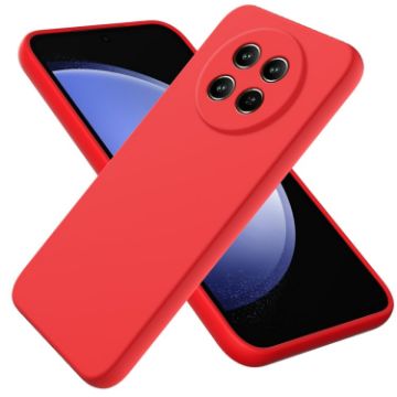 Realme12/12x 5G Red Liquid Silicone Dropproof Phone Case Global - 1