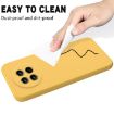 Realme C65 5G Yellow Liquid Silicone Dropproof Phone Case Full Coverage - 7